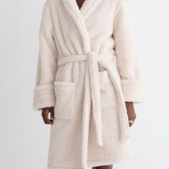 J. Crew Other - NEW! J. Crew Sherpa Robe - XXS-XS
